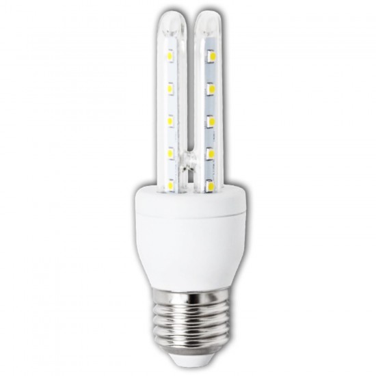 LED B5 T3 2U 6W E27 6400K