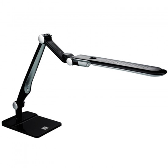 Lámpara de mesa LED LIGHT02 Negro 10W 6000-3300K (Touch & Dentming)