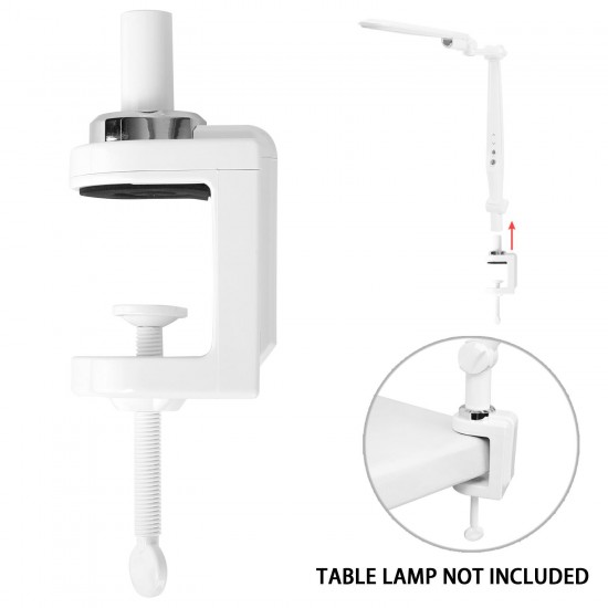 Lámpara de mesa LED Light02 Clip blanco