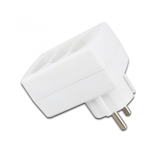 Adaptador de 3 vías 10A