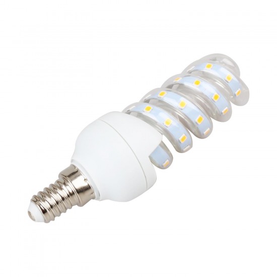 LED B5 Espiral 7W E14 3000K