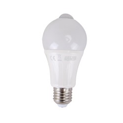 LED A5S A60 Gran ángulo E27 12W 6500K SENSOR