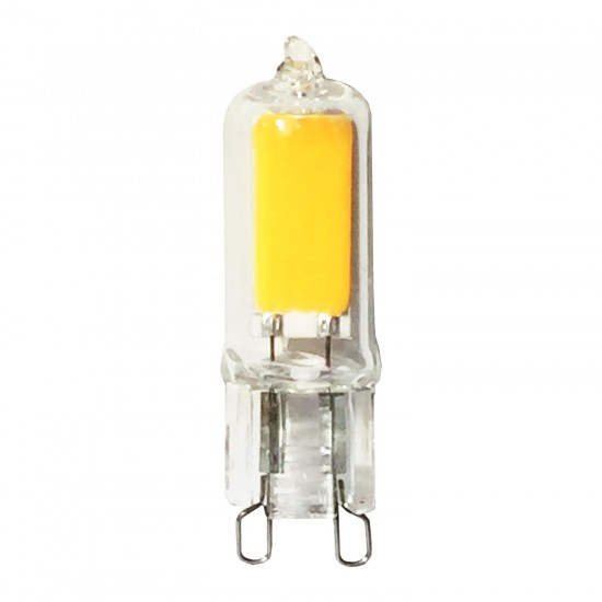 LED G9 2W 3000K / vidrio