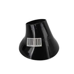 Soporte de lámpara de plástico 40W negro