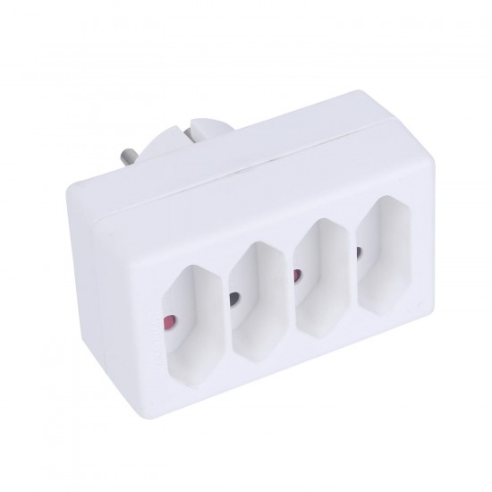 Adaptador de 4 vías 16A