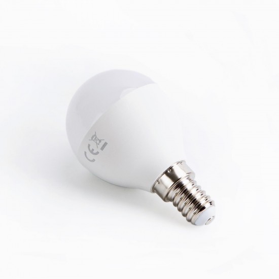 LED A5 G45 Gran Ángulo E14 9W 6400K