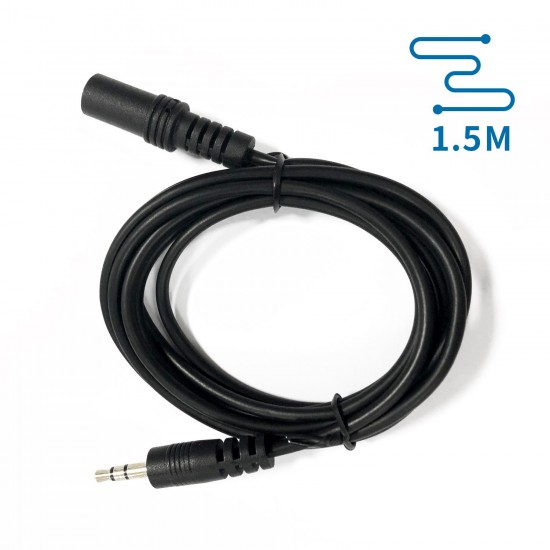 ENCHUFE ESTÉREO DE 3.5mm CON SALIDA A CONECTOR ESTÉREO DE 3.5mm