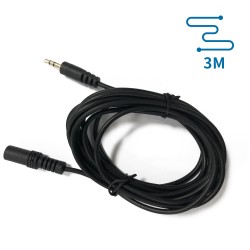 ENCHUFE ESTÉREO DE 3.5mm CON SALIDA A CONECTOR ESTÉREO DE 3.5mm