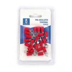 Terminal pre-aislada RV2-4 RED (20pcs / blister)