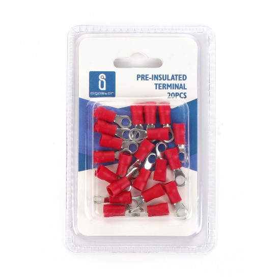 Terminal pre-aislada RV2-4 RED (20pcs / blister)