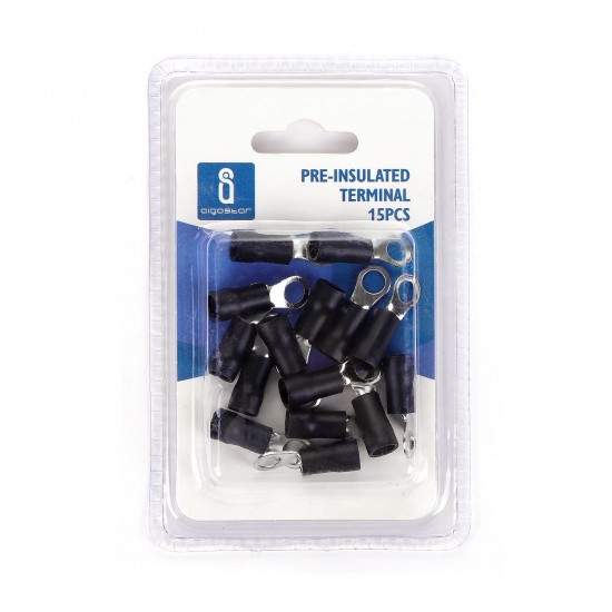 Terminal pre-aislada RV3.5-5 Negro (15pcs / blister)