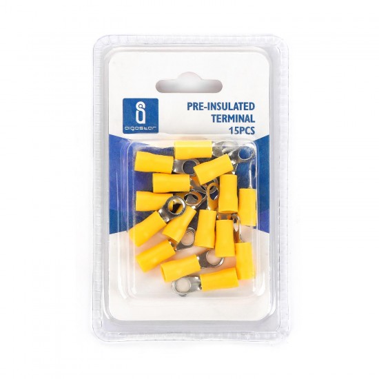 Terminal pre-aislada RV3.5-5 Amarillo (15pcs / blister)