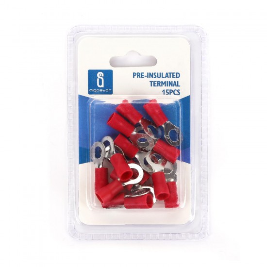 Terminal pre-aislada RV5.5-6 RED (15pcs / blister)