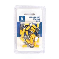 Terminal pre-aislada FDD1.25-250 Amarillo (20pcs / blister)