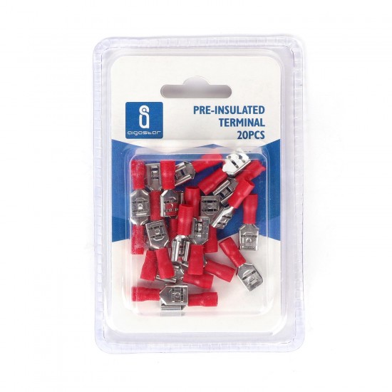 Terminal pre-aislada FDD1.25-250 RED (20pcs / blister)