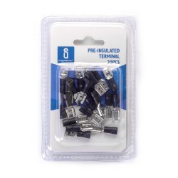 Terminal pre-aislada FDD2-250 Negro (20pcs / blister)