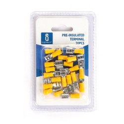 Terminal pre-aislada FDD2-250 Amarillo (20pcs / blister)