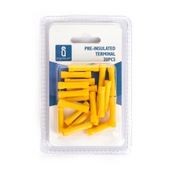 Terminal pre-aislada BV1.25 Amarillo (20pcs / blister)