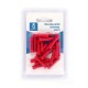 Terminal pre-aislada BV1.25 rojo (20pcs / blister)