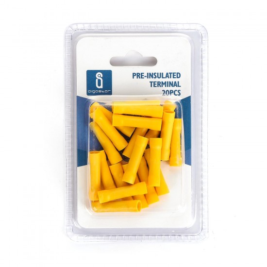 Terminal pre-aislada BV2 Amarillo (20pcs / blister)