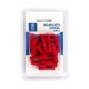 Terminal pre-aislado BV2 rojo (20pcs / blister)