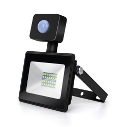 Sensor LED Luz de inundación delgada 20W 6400k / Fusión de troquel