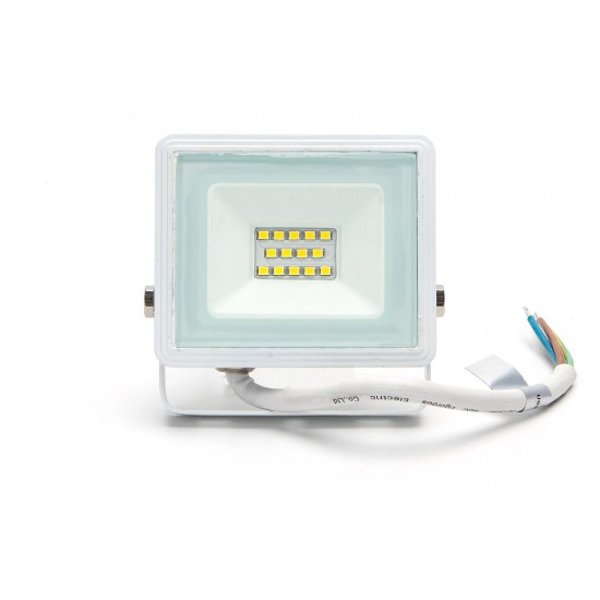 Luz de inundación delgada LED Blanco 10W 6400K / Fundición de troquel