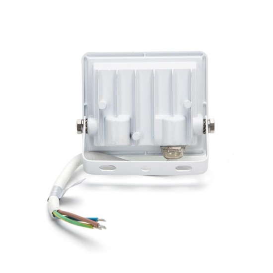 Luz de inundación delgada LED Blanco 10W 6400K / Fundición de troquel