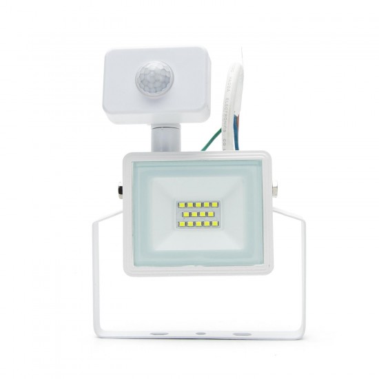 LED SENSOR LED Luz de inundación Blanco 10W 6400K / Fundición de troquel