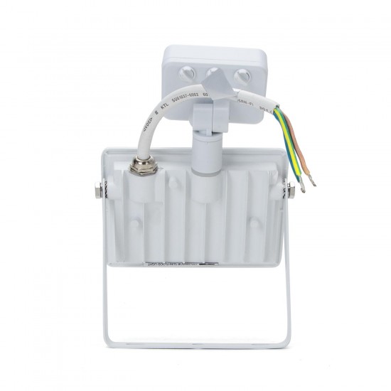 Sensor LED Luz de inundación delgada Blanco 20W 6400k / Fundición