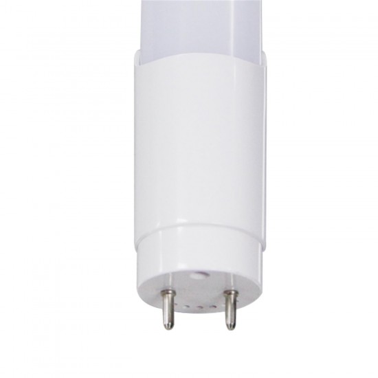 LED T8 10W 0.6m 6400k plástico de media aluminio