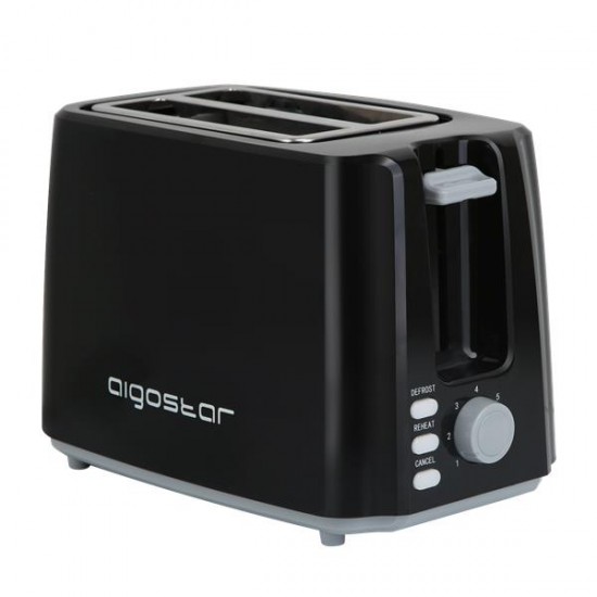 Tostadora 750W negro VDE