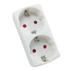 Adaptador de 2 vías 2 * 16A