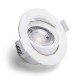 LED E6 Luz de fondo 5W 6500K Ángulo ajustable (recorte: 75-80mm)