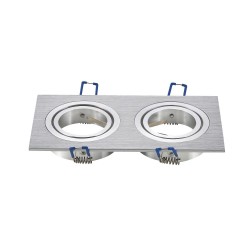 Foco de LED ajustado M1030S-02 Aluminio