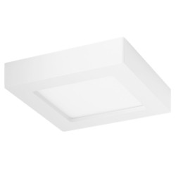 LED LED E6 Slim Slim Square Light 6W 4000K / Montado en la superficie