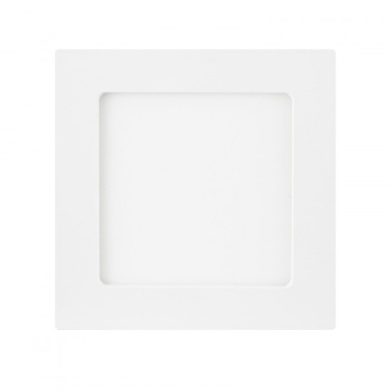 LED E6 Slim Slim cuadrada Light 12W 3000K / Superficie montada