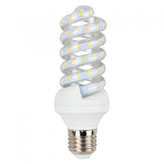 LED B5 Espiral 13W E27 6400K