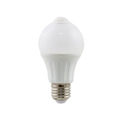 LED A5S A60 gran ángulo E27 6W 6500K SENSOR