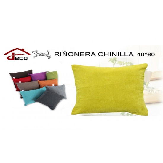 Riñonera chenilla azul 