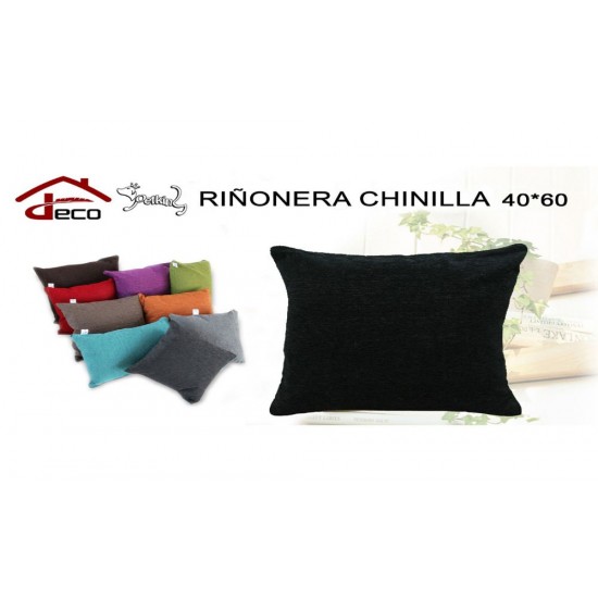 Riñonera chenilla azul 