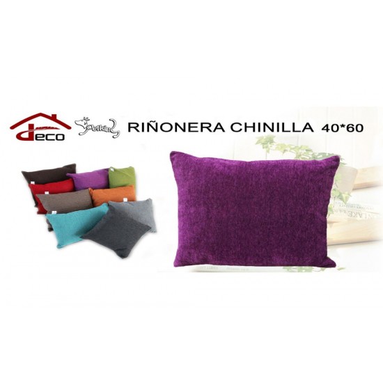 Riñonera chenilla azul 