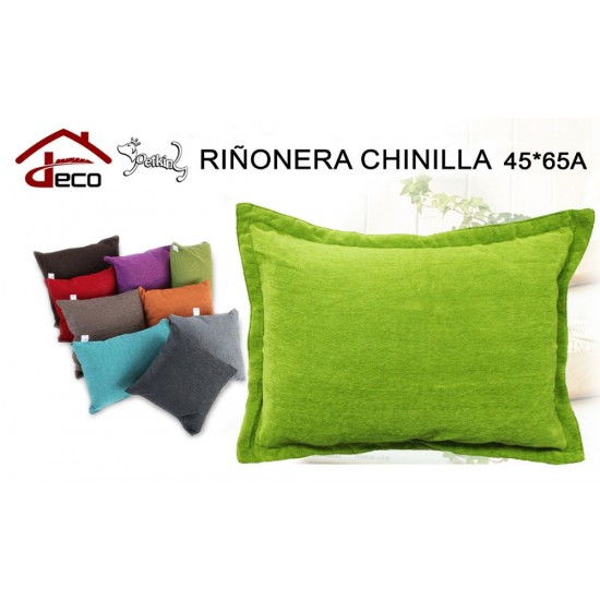 Riñonera chenilla azul 