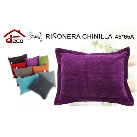 Riñonera chenilla azul 