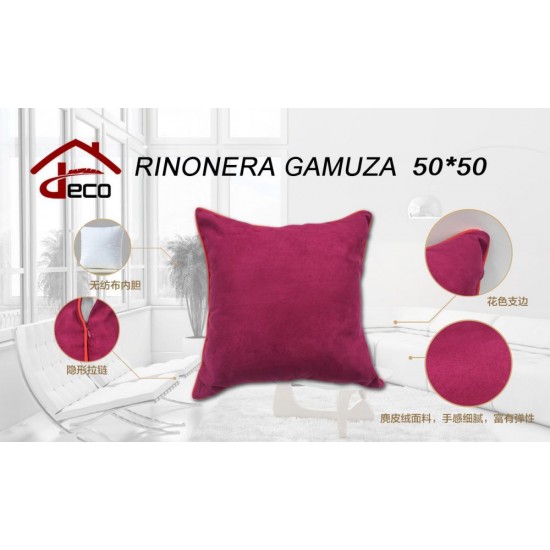 Riñonera gamuza negro 