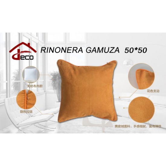 Riñonera gamuza negro 