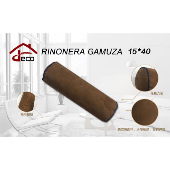 Riñonera gamuza negro 