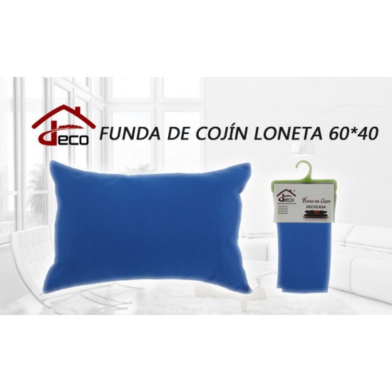 Funda de riñonera loneta azul 