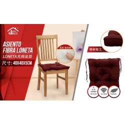 Asiento fibra loneta 