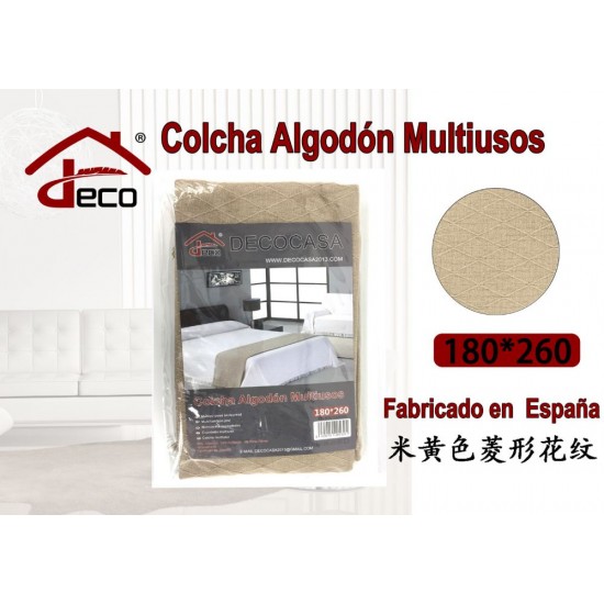 Colcha algodón multiusos 